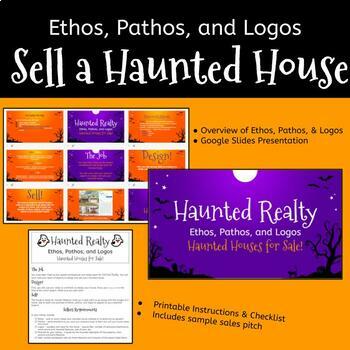 Preview of Ethos, Pathos, and Logos - Sell a Haunted House