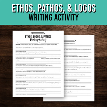 ETHOS, PATHOS & LOGOS DIGITAL ACTIVITY READING ESCAPE CHALLENGE – Presto  Plans