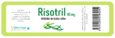 Etiqueta medicamento Risotril