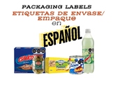 Etiquetas de Empaque-Envase/Packaging Labels-Actividad Ora