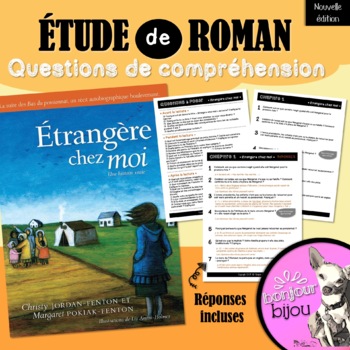 Preview of Étrangère chez moi - Étude de Roman - Questions de compréhension