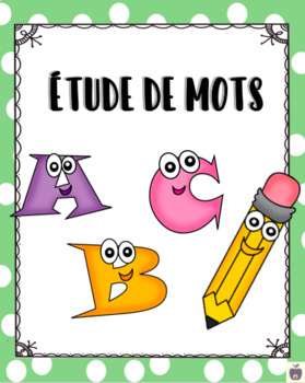 Preview of Étude de mots!