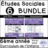 2023 Ontario Etudes Sociales Gr 6 BUNDLE Social Studies   