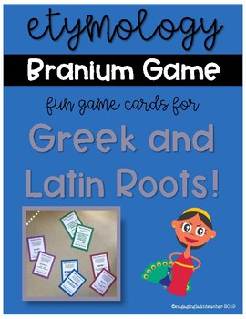 Preview of Etymology Branium: Fun Game for Greek and Latin Roots!