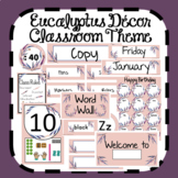 Eucalyptus  Decor Classroom Theme