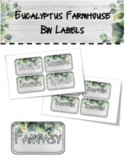 Eucalyptus Farmhouse Bin Labels
