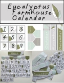Eucalyptus Farmhouse Calendar