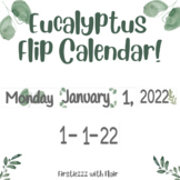 Eucalyptus/Farmhouse - Flip Calendar | Calendar Time | Mor