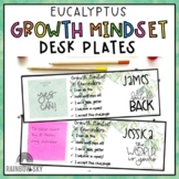 Eucalyptus Growth Mindset Desk Name Tags | Australian