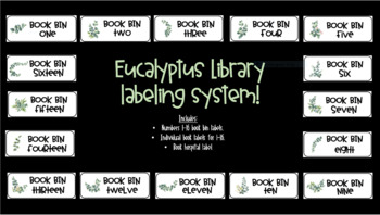 Preview of Eucalyptus Library Labeling System!