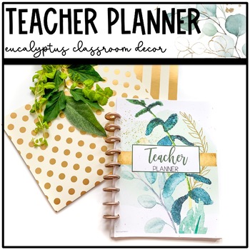 Eucalyptus Teacher Planner 2024