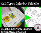 Eukaryotic vs. Prokaryotic Cell Types Coloring Foldable an