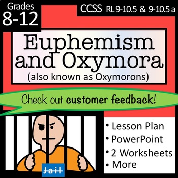 Preview of Euphemisms and Oxymora as Figurative Language Oxymoron