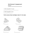 Eureka/ Engage NY Grade 5 Mid-Module 5 Test