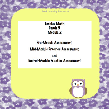 Preview of Eureka/Engage NY Math Grade 5 Module 2 Review and Practice Assessments