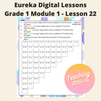 eureka math lesson 22 homework grade 1