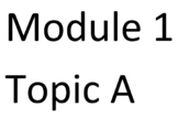 Eureka Grade 3 Module 1 Topic A