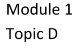 Eureka Grade 3 Module 1 Topic D