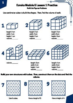 Preview of Eureka Grade 5 Module 5 Lesson 1 Practice Set