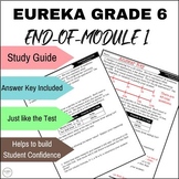 Eureka Grade 6 End-of-Module 1 Study Guide or Review