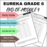 Eureka Grade 6 End-of-Module 4 Study Guide or Review