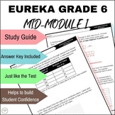 Eureka Grade 6 Mid-Module 1 Study Guide or Review