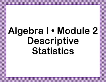 Preview of Eureka Great Minds Algebra 1 Focus Standards Module 2