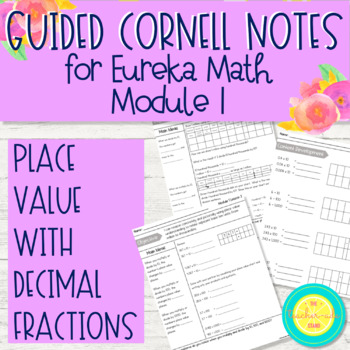 Preview of Eureka Guided Cornell Notes: Module 1