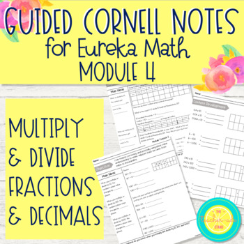 Preview of Eureka Guided Cornell Notes: Module 4