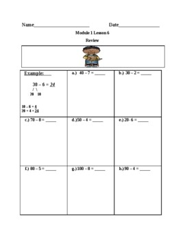 Preview of Eureka Math 2nd Grade Module 1 Lesson 6