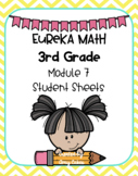 Eureka Math 3rd Grade Module 7 Student Sheets