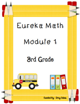 Preview of Eureka Math 3rd Grade Student Sheets - Module 1