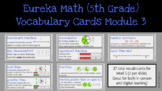 Eureka Math (5th Grade) Digital Vocabulary Cards - Module 3