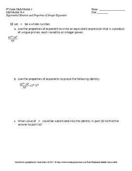 Preview of Eureka Math 6th Grade Bundle