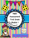 Math Assessment First Grade  Module 1 Topic F Test Engage / NY