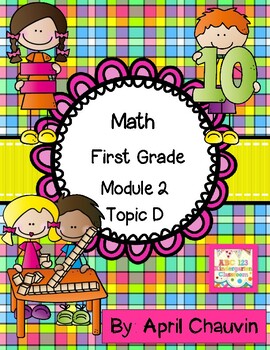 Preview of Math Assessment First Grade  Module 2 Topic D