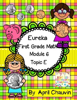 Preview of Math Assessment First Grade  Module 6 Topic E Engage New York !! Test