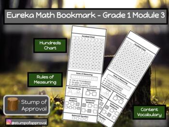 Preview of Eureka Math Bookmark - Grade 1 Module 3