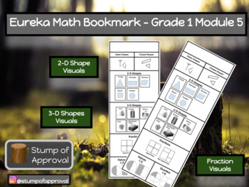 Preview of Eureka Math Bookmark - Grade 1 Module 5