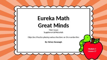 Preview of Eureka Math/Engage NY 3rd grade Module 5 Lesson 17 Slideshow