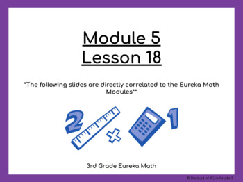grade 3 module 5 lesson 18 homework