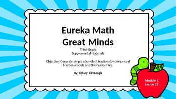 Preview of Eureka Math/Engage NY 3rd grade Module 5 Lesson 22 Slideshow