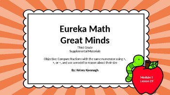 Preview of Eureka Math/Engage NY 3rd grade Module 5 Lesson 29 Slideshow
