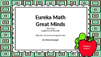 Preview of Eureka Math/Engage NY 3rd grade Module 6 Lesson 1 Slideshow