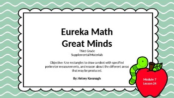 Preview of Eureka Math/Engage NY 3rd grade Module 7 Lesson 24 Slideshow