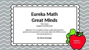 Preview of Eureka Math/Engage NY 3rd grade Module 7 Lesson 25 Slideshow