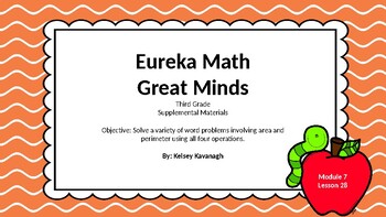 Preview of Eureka Math/Engage NY 3rd grade Module 7 Lesson 28 Slideshow