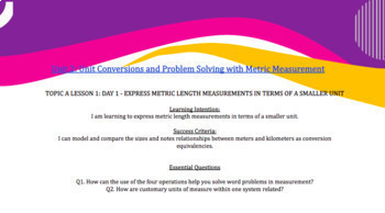 Preview of Eureka Math (Engage NY) Google Slides for Module 2 Lessons 1-5 (GRADE 4)