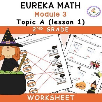 Preview of Eureka Math-Engage NY: Grade 2, Module 3 (Topic A, Lesson 1) worksheets