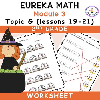Preview of Eureka Math-Engage NY: Grade 2, Module 3 (Topic G, Lessons 19-21) worksheets